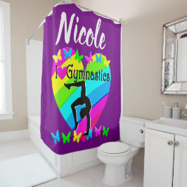 CORTINA PARA BOX AMO A DESIGN DE GINÁSTICA.