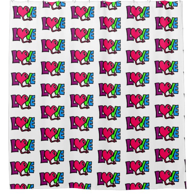 Cortina Para Box Amor (Frente)