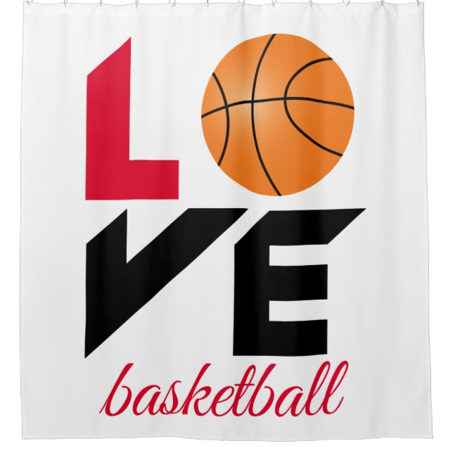 Cortina Para Box Amor, basquete (Frente)