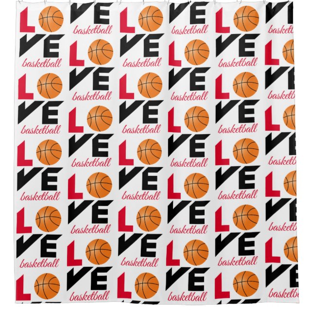 Cortina Para Box Amor, basquete (Frente)