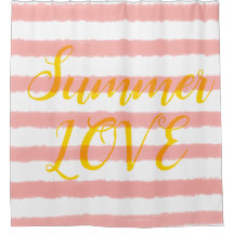 Amor de Verão Listras Rosa Pastel e Branco
