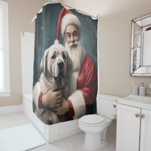 Cortina Para Box Anatólia Shepherd com o Natal do Papai Noel