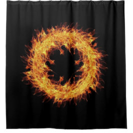 Cortina Para Box Anel de chamas