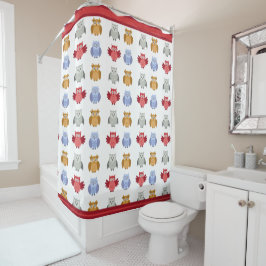 Cortina Para Box Animais Da Floresta Possuem Simples Moderno