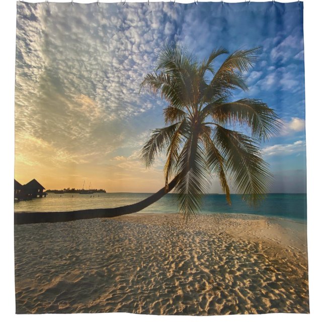 Cortina Para Box Animais do mar bonito (Frente)