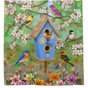 Cortina Para Box Aniversário de Lily Garden