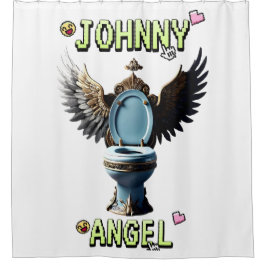 CORTINA PARA BOX ANJO JOHNNY