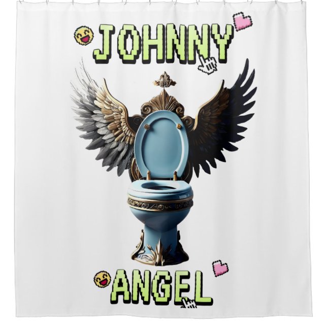 CORTINA PARA BOX ANJO JOHNNY (Frente)