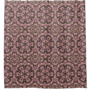 Cortina Para Box Antiguidade Rosa Vitoriana