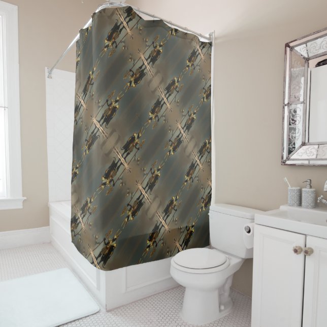 Cortina Para Box „Anubis – Wächter der Seelen“ (In Situ)