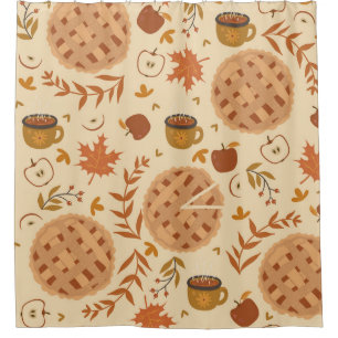 Cortina Para Box Apple Pie Autumn: Vintage Graphics
