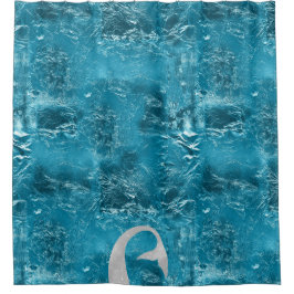 Cortina Para Box Aqua Silver Mermaid