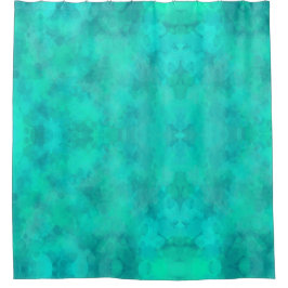 Cortina Para Box Aquarela Verde primavera