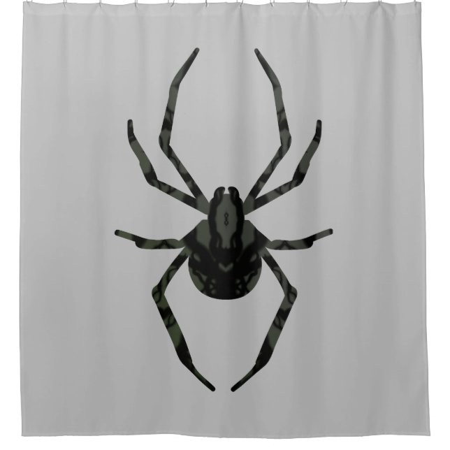 Cortina Para Box Aranha Velha Comum (Frente)