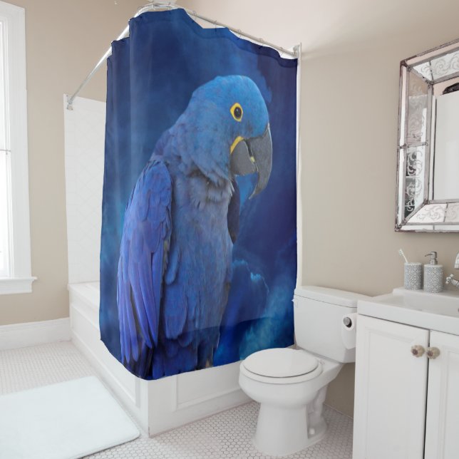 Cortina Para Box Arara-azul (In Situ)