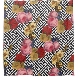 Cortina Para Box Argos floral