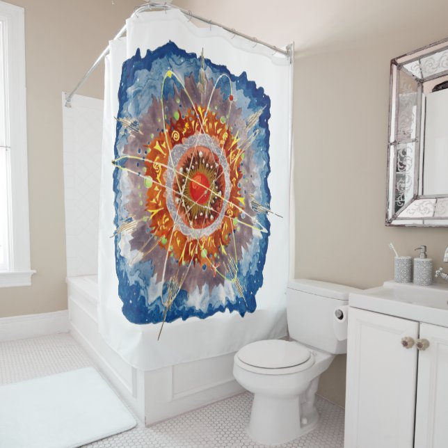 Cortina Para Box Arquitetura alpina Poster de arte famosa (In Situ)