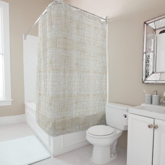 Cortina Para Box arromba de juta natural (In Situ)