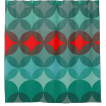 art deco inspirou o teal e o abstrato vermelho