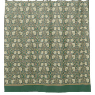Cortina Para Box Art Nouveau Pimpernel Flowers