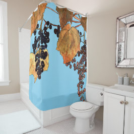 Cortina Para Box Art Nouveau Uvas Congeladas