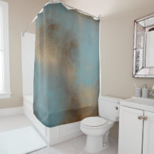 Arte Contemporânea Dourada Azul