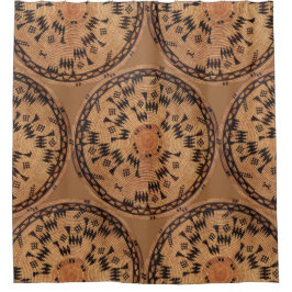 Cortina Para Box Arte do nativo americano de Chumash