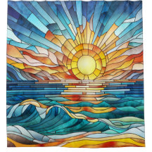 Arte mosaica Oceânica Sunset