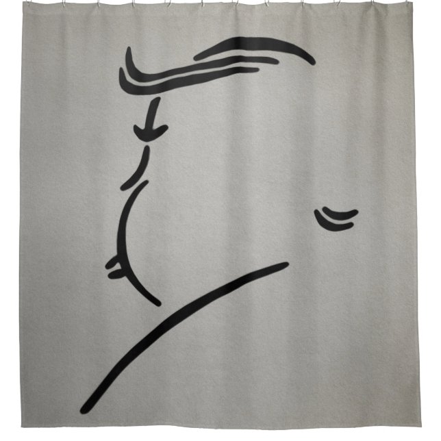 Cortina Para Box Arte Trump Hitchcock (Frente)