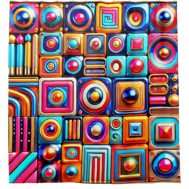 Cortina Para Box Artsy Design (Frente)