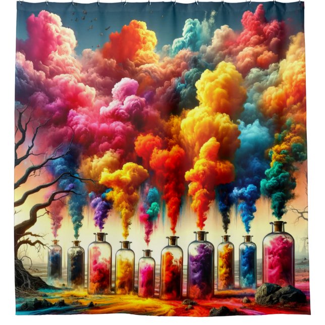 Cortina Para Box Artsy Potion Design (Frente)