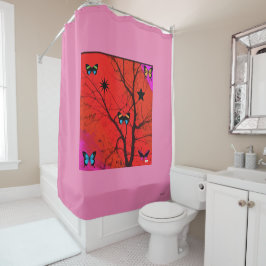 Cortina Para Box Árvore