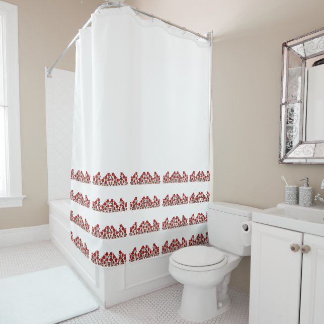 Cortina Para Box As artes & os artesanatos aumentaram no estilo da (In Situ)