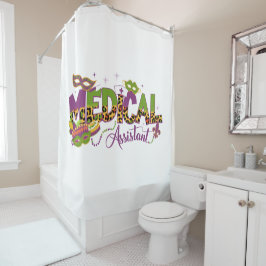 Cortina Para Box Assistente médico - Mardi Gras