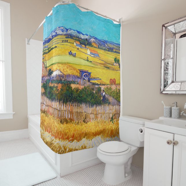 Cortina Para Box Autumn Countryside, Van Gogh (In Situ)