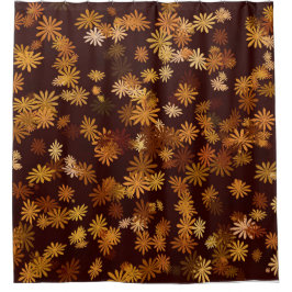 Cortina Para Box Autumn Daisies