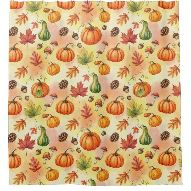 Cortina Para Box Autumn Glow (Frente)