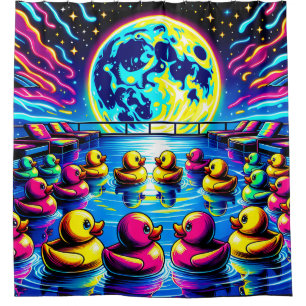 Cortina Para Box "Aventuras Psicodélicas de Borracha Ducky"
