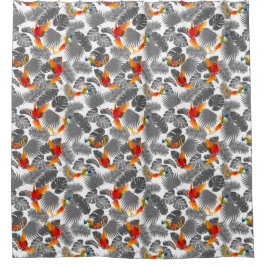 Cortina Para Box aves tropicais