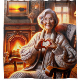 Cortina Para Box Avó Amor