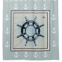 Cortina Para Box Azul Esmaecido - Náutico