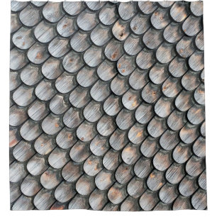 Cortina Para Box Azulejo de cerâmica castanha e branca