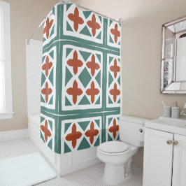 Cortina Para Box Azulejos Andaluzes 15