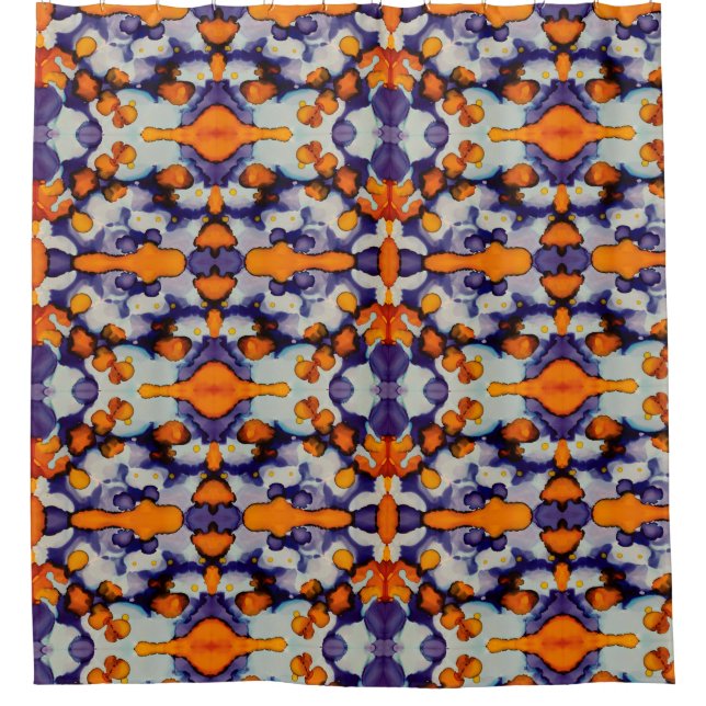 Cortina Para Box Azure Pumpkin (Frente)