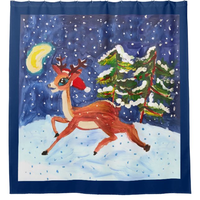 Cortina Para Box Baby Deer (Frente)