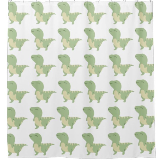 Cortina Para Box Baby Dinosaur Design (Frente)