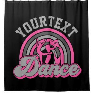 Cortina Para Box Balé Dancer ADD TEXT Classic Dance Executor
