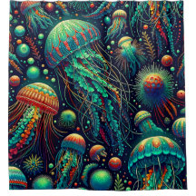 "Balé de água-viva nas profundezas"