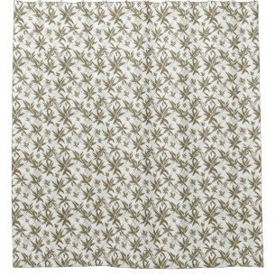 Cortina Para Box Bambu em White Sheers - padrão de superfície uni