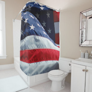 Cortina Para Box Bandeira Americana